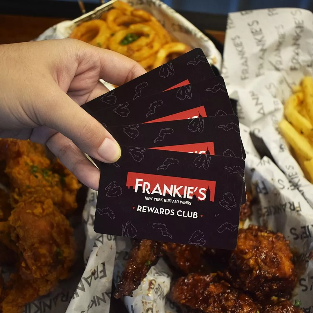 The Frankie's Wings Rewards Club is a prime example of a PH loyalty program.