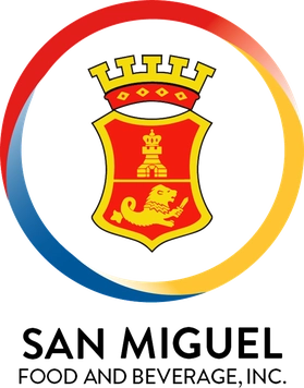 Logo of San Miguel Food and Beverage Inc., one of the largest companies in the PH.