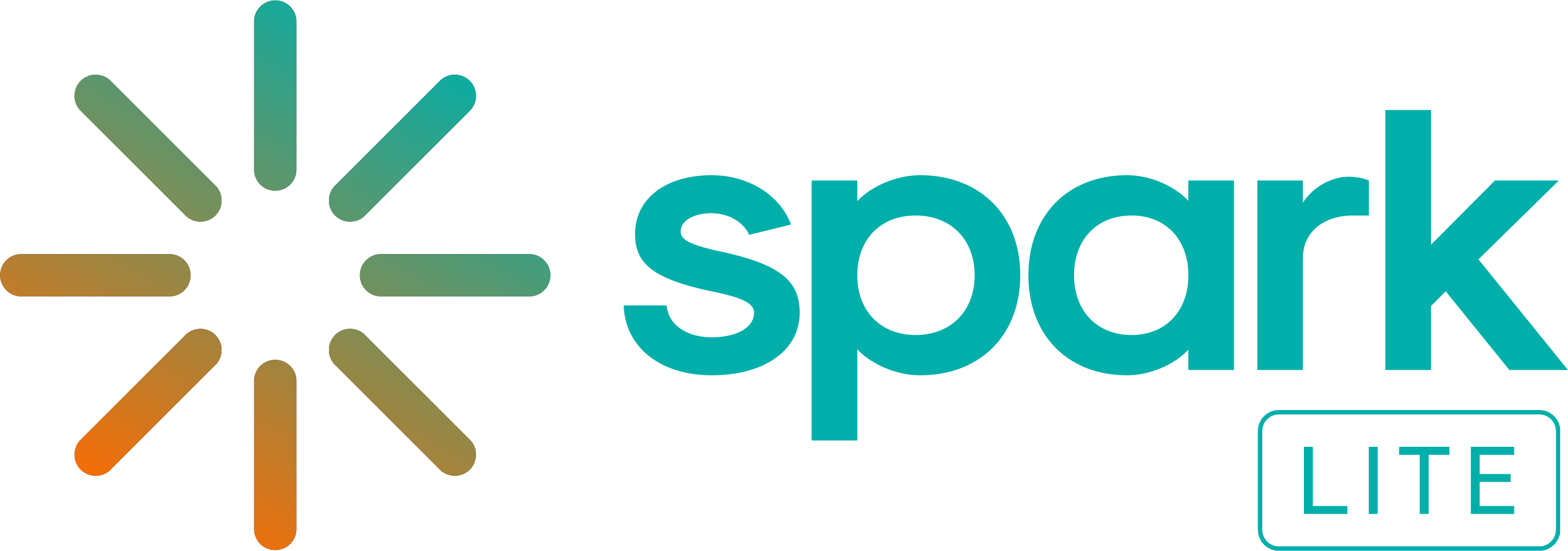 Logo of the RUSH subscription plan, Spark Lite.