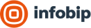 Logo of Infobip, RUSH's data enrichment enablement partner.