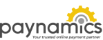 Logo of Paynamics, RUSH's payment enablement partner.